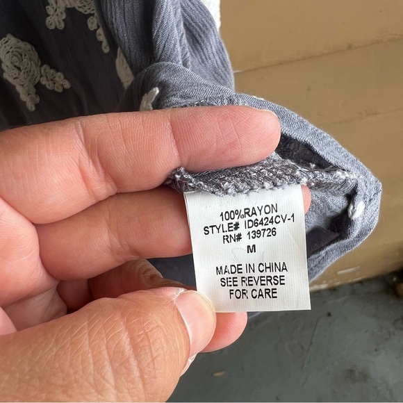 Honey Belle Floral Embroidered Swing Dress Size M, NWT - Picture 7 of 9